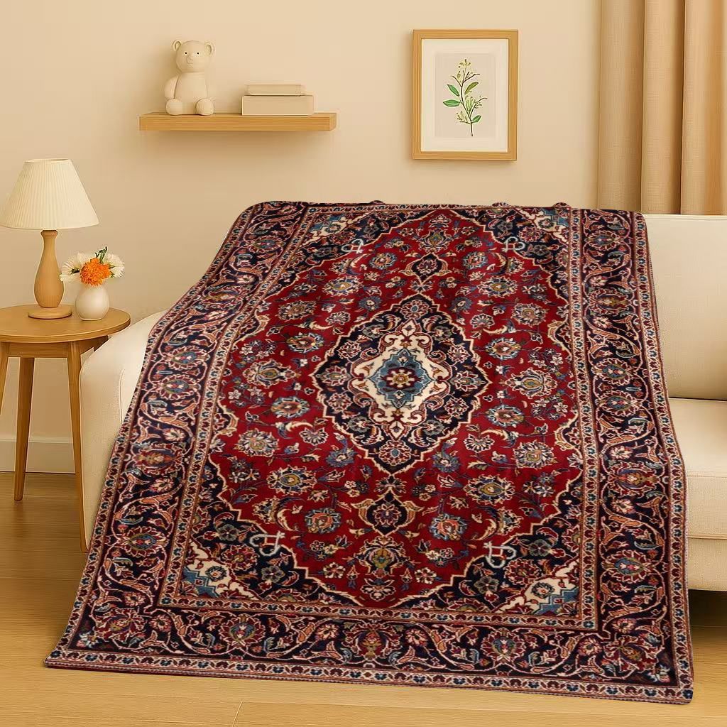 Home Textiles Turkey - Cobertor de flanela boêmio de peru