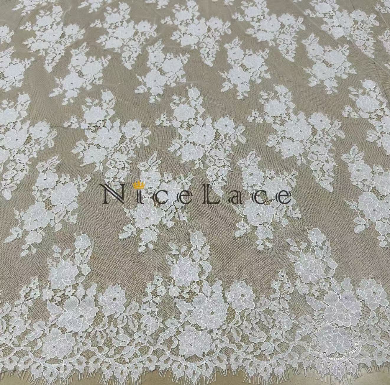 Quality Home Textiles - Novo tecido de renda francesa de