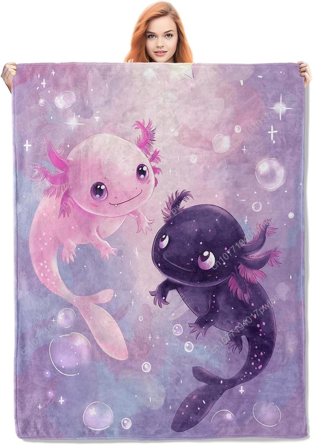 Quality Home Textiles - Axolotl cobertor bonito axolotls flanela lance