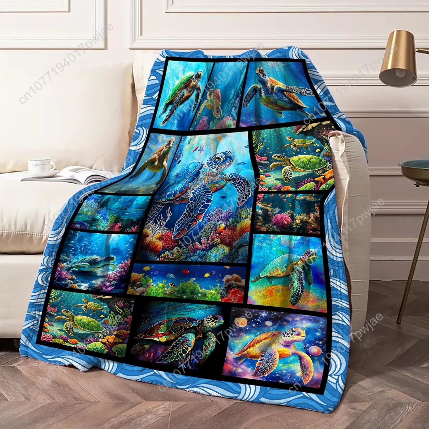 Cobertor de flanela de tartaru - Quality Home Textiles avaliação e preço