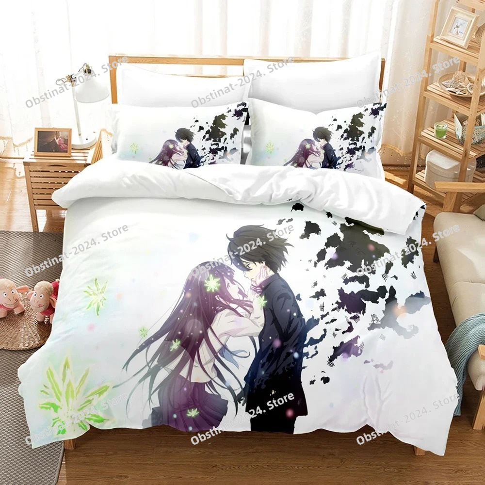 Anime frutas cesta conjuntos d - Linen Duvet Cover avaliação e preço