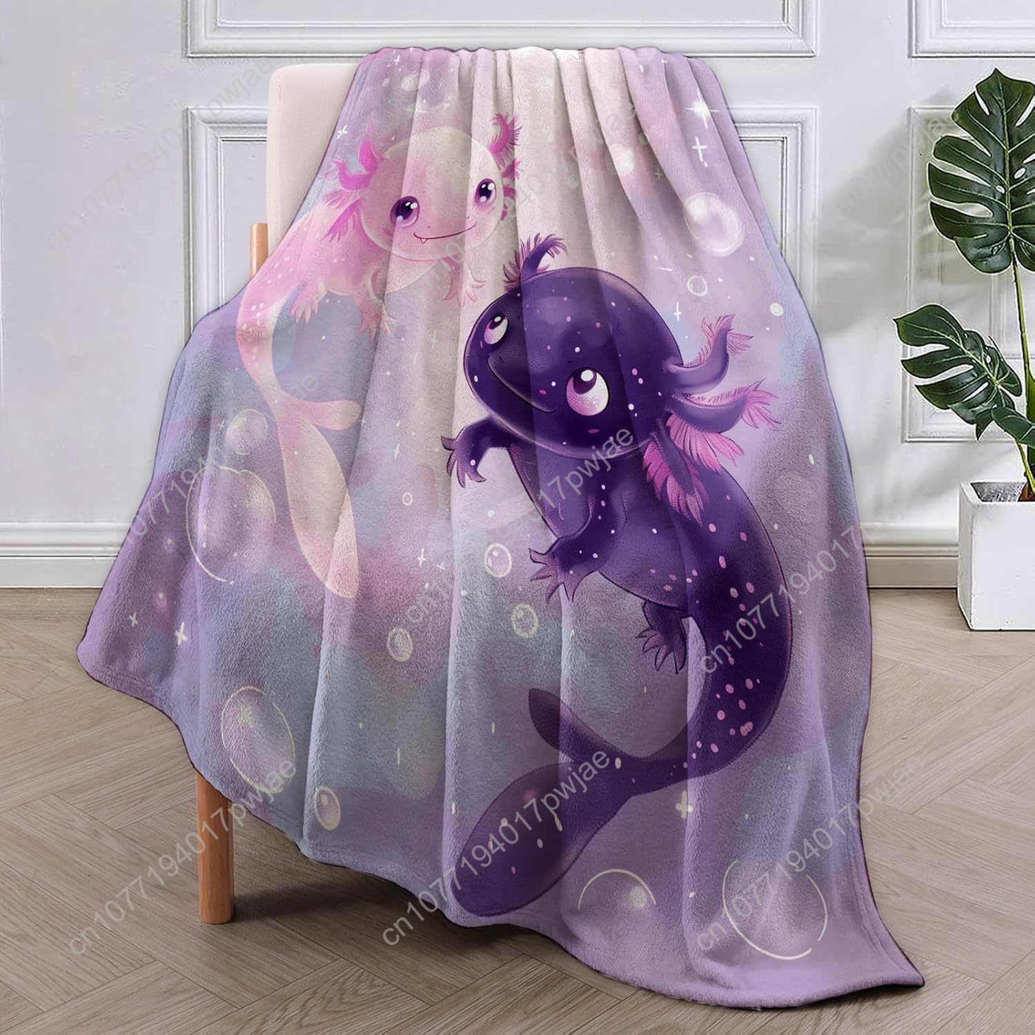 Axolotl cobertor bonito axolot - Quality Home Textiles avaliação e preço