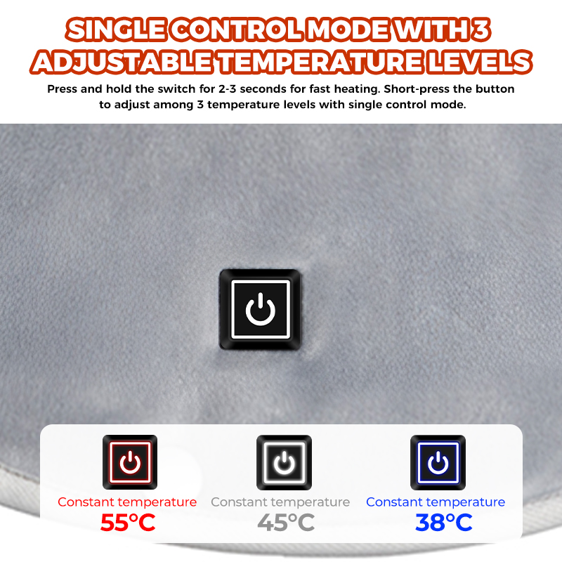Capa Térmica Elétrica com 3 Zo - Heated Pad Electric avaliação e preço