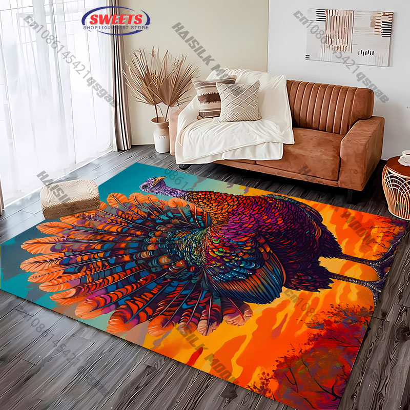 Tapete Vibrante com Estampa de - Home Textiles Turkey avaliação e preço