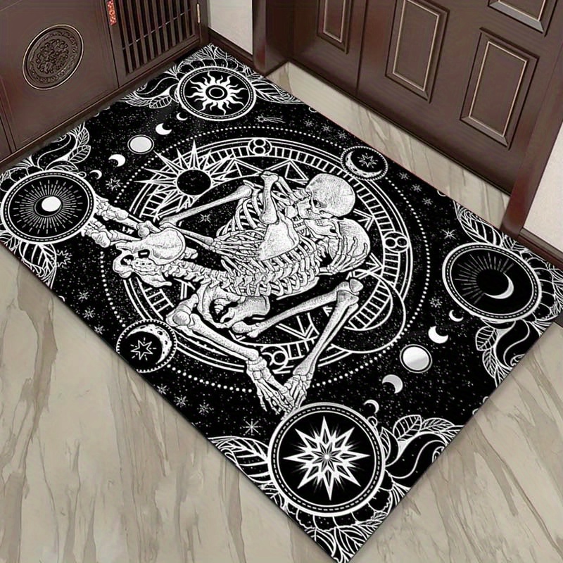 Tapete de dança de esqueleto e - Home Textiles Design avaliação e preço